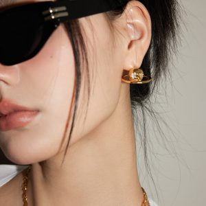 Saturn Earring